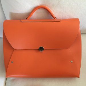 Italian Leather Briefcase Bag